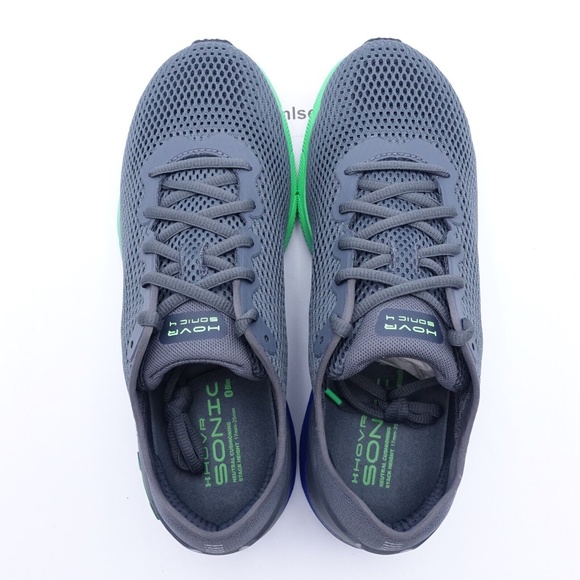 NEW Under Armour HOVR Sonic 4 Running Shoes 3023543-111 Pitch Gray - Picture 4 of 9